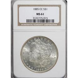 1885-CC $1 MS61 NGC