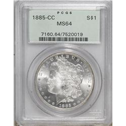 1885-CC $1 MS64 PCGS