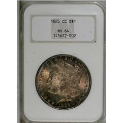 1885-CC $1 MS64 NGC