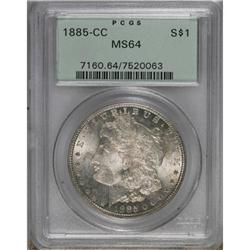 1885-CC $1 MS64 PCGS