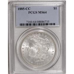 1885-CC $1 MS64 PCGS