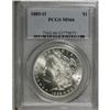 Image 1 : 1885-O $1 MS66 PCGS
