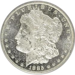 1885-O $1 Deep Mirror Prooflike MS63 PCGS