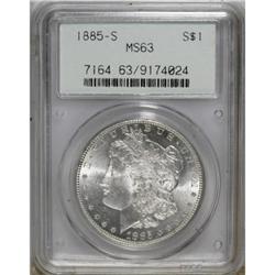 1885-S $1 MS63 PCGS