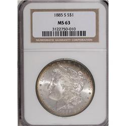 1885-S $1 MS63 NGC