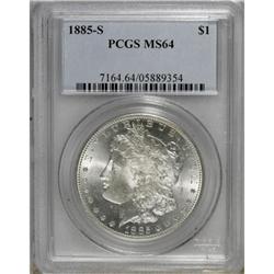 1885-S $1 MS64 PCGS