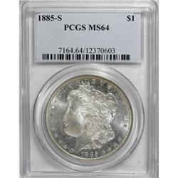 1885-S $1 MS64 PCGS