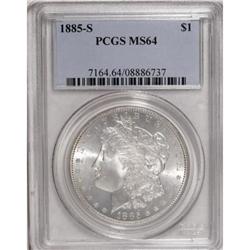 1885-S $1 MS64 PCGS
