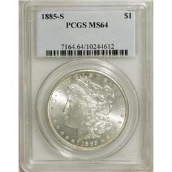 1885-S $1 MS64 PCGS