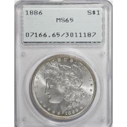 1886 $1 MS65 PCGS