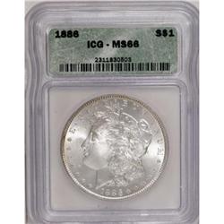 1886 $1 MS66 ICG