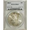 Image 1 : 1886-S $1 MS63 PCGS