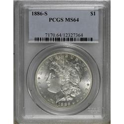 1886-S $1 MS64 PCGS