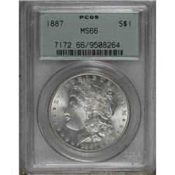 1887 $1 MS66 PCGS