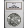 Image 1 : 1887 $1 MS66 NGC