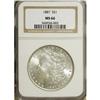 Image 1 : 1887 $1 MS66 NGC