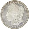 Image 1 : 1887 $1 Deep Mirror Prooflike MS64 ANACS