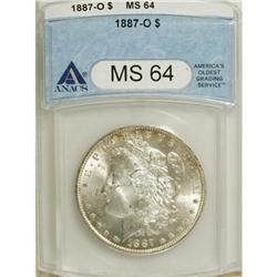 1887-O $1 MS64 ANACS