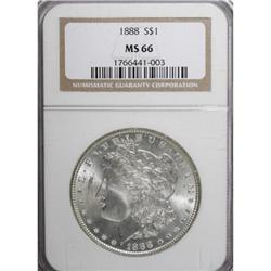 1888 $1 MS66 NGC