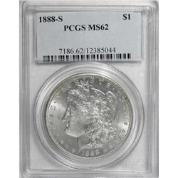 1888-S $1 MS62 PCGS