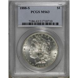 1888-S $1 MS63 PCGS