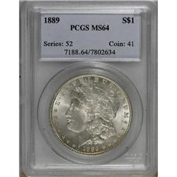 1889 $1 MS64 PCGS