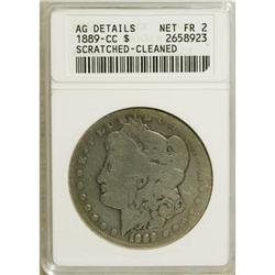 1889-CC $1 F2 ANACS