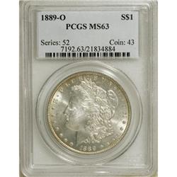1889-O $1 MS63 PCGS