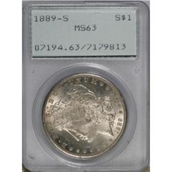 1889-S $1 MS63 PCGS