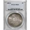 Image 1 : 1889-S $1 MS63 PCGS