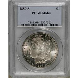 1889-S $1 MS64 PCGS