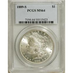 1889-S $1 MS64 PCGS