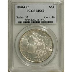 1890-CC $1 MS62 PCGS