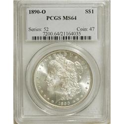 1890-O $1 MS64 PCGS