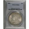 Image 1 : 1891 $1 MS64 PCGS