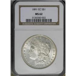 1891-CC $1 MS62 NGC
