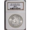Image 1 : 1891-CC $1 MS63 NGC