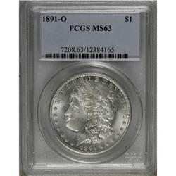 1891-O $1 MS63 PCGS