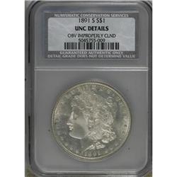1891-S $1 MS60 CSN
