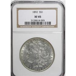 1892 $1 XF45 NGC