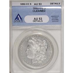 1892-CC $1 AU53 ANACS