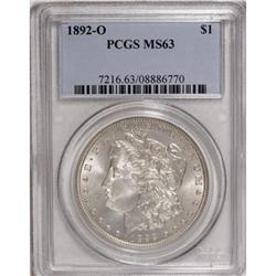 1892-O $1 MS63 PCGS