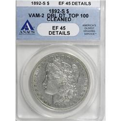 1892-S $1 XF45 ANACS