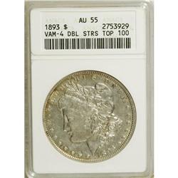 1893 $1 AU55 ANACS