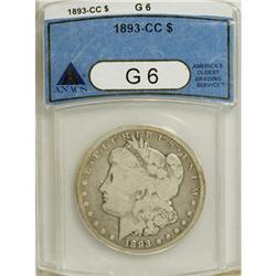 1893-CC $1 G6 ANACS