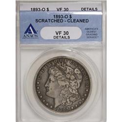1893-O $1 VF30 ANACS