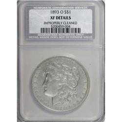 1893-O $1 XF40 CSN