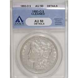 1893-O $1 AU50 ANACS