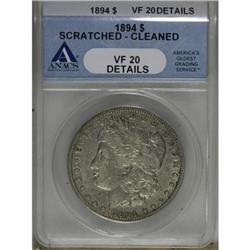 1894 $1 VF20 ANACS