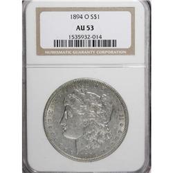 1894-O $1 AU53 ANACS